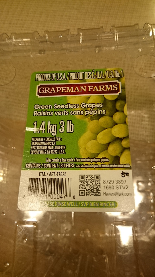 大粒グリーンシードレスって・・・