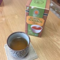 グリーンルイボスティー  やかんで煮出してみました。