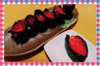 イクラで軍艦巻き作りました(初)