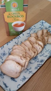 グリーンルイボス&さくらどりで煮鶏