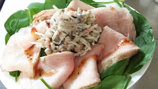 ローストポークのサラダ