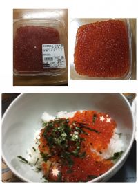 いくらを購入( ^o^ )いくら丼