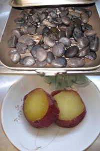 「いもジェンヌ」食べてみました。速攻で食べてしまったので(笑)一本画像は有りません