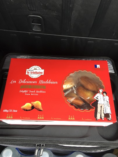 赤い箱のマドレーヌ復活