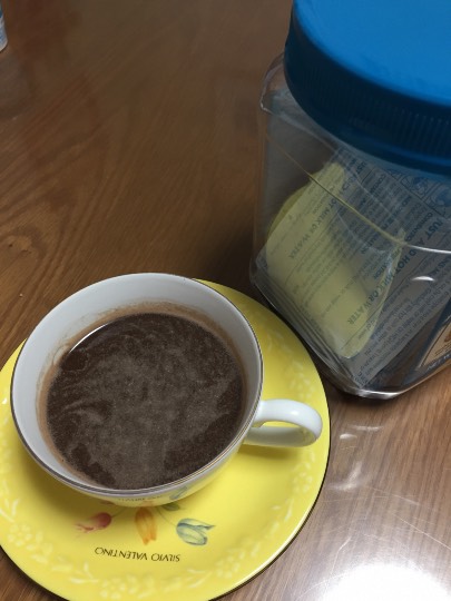 スイスミスのココア甘すぎたけどカフェモカに♡