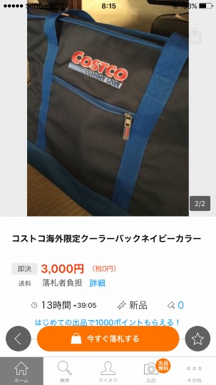 コストコ保冷バック