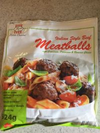 香りが強いビーフミートボール