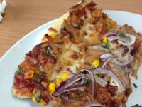 新商品    丸型ピザ  プルドポーク