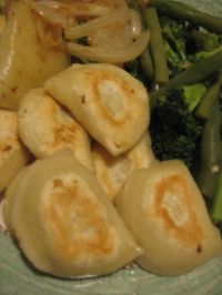 ピエロギ　フライパン焼き