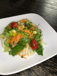 ガーデンサラダでサラダうどん