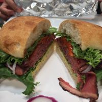 8日ローストビーフ食べました。