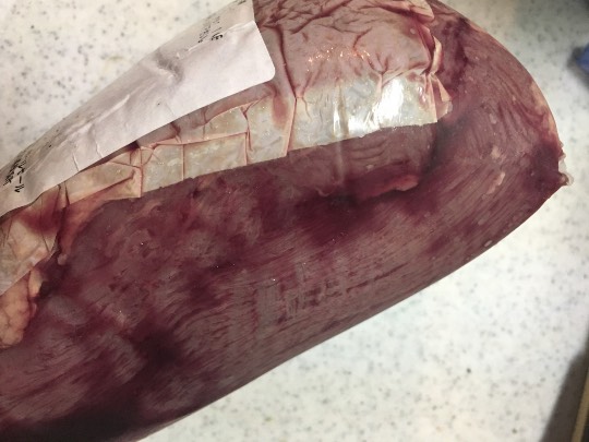 お肉の補充される時間