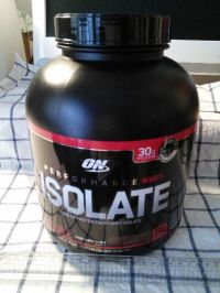 Optimum Nutrition ホエイアイソレートプロテインパウダーチョコレート味