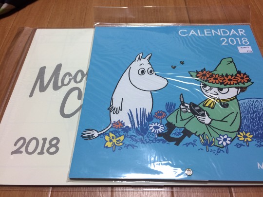 2018年ムーミンカレンダー