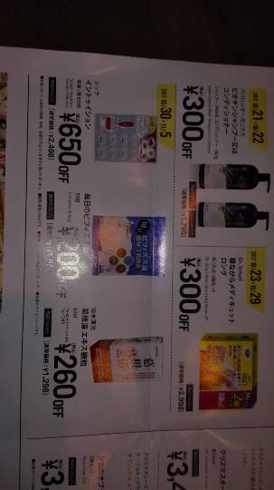 広島倉庫店ポストインチラシ