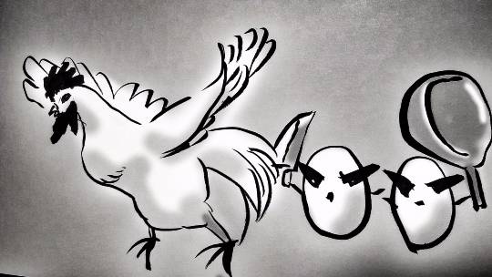 EGG&#039;S CAFE　in  America !!　(なんちゃって～♪)