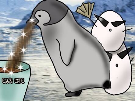 EGG&#039;S CAFE　in  America !!　(なんちゃって～♪)