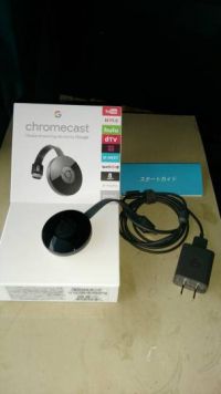 クロームキャスト(chromecast)