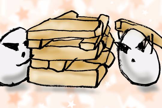 EGG&#039;S CAFE　in  America !!　(なんちゃって～♪)