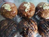 クロワッサンシュー（チョコ&プラリネ）