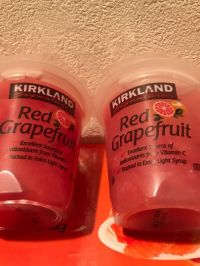 グレープフルーツシロップ漬け