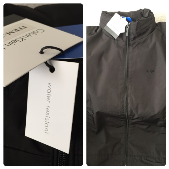 カルヴァンクライン・ジーンズの防水ジャケット