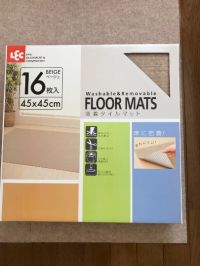 フロアマット 吸着タイルマット 45×45cm 16枚入