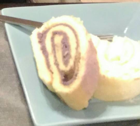 ロールケーキ(安納芋＆紫芋)