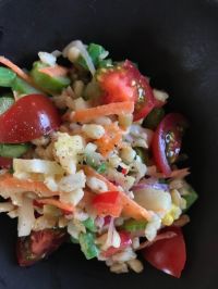 スナッピーグレインズ　有機大麦  サラダ！