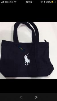 ポロラルフローレントートバッグ