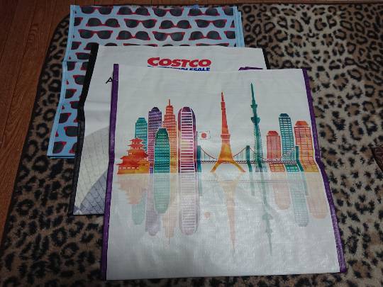 ショッピングバッグの大きさについて