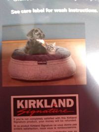 KIRKLANDペット用ベッド　ドーナツ型　再入荷