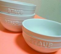 ストウブのセラミックボウルホワイト☆
