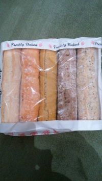 ５種類のソフトバゲット