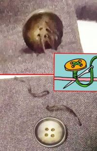 IKE BEHER men's　ジャケットのボタン