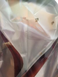 韓国味付けのりフレーク 開封前に付着