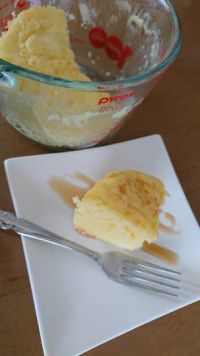 HMとギリシャヨーグルトでレンチン蒸しパン