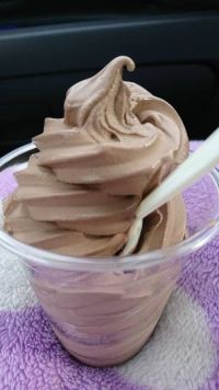 カカオソフトクリーム