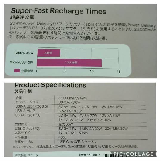 Cygnettバッテリー20000mah の感想をお聞かせ下さい コストコ通掲示板