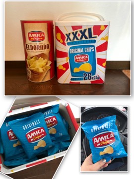 アミカ チップス 25g×26袋入り。