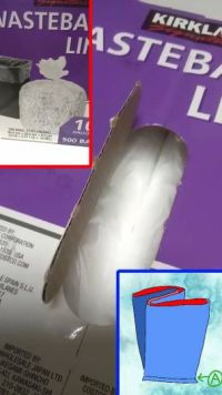 カークランドシグネチャー　WASTEBASKET LINERS ゴミ袋500袋