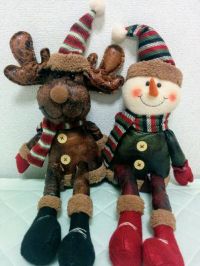 クリスマスのぬいぐるみ！