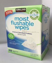 KIRKLAND Moist Flushable Wipes 
