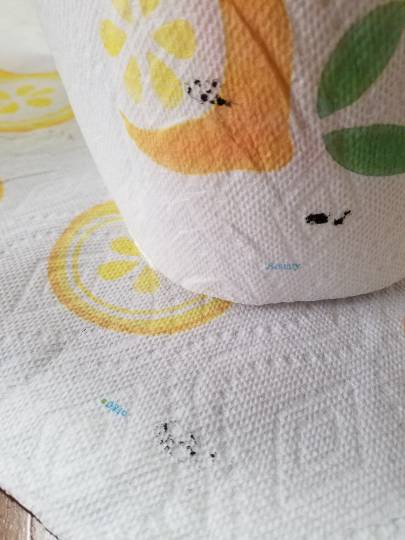 バウンティペーパータオルの汚れ