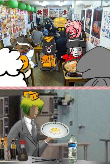 EGG'S CAFE 俺達かわいいコストコ通の寄生卵