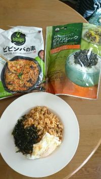 韓国のりフレーク&ビビンバの素