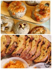 自粛中だからパン焼きました。