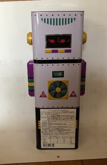 トレファンロボットキャンディ缶ラージ