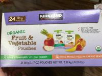 KSオーガニックフルーツ&ベジタブルパウチ