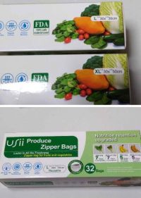 USii Produce Zipper Bags（野菜鮮度保持袋） 1,548円
